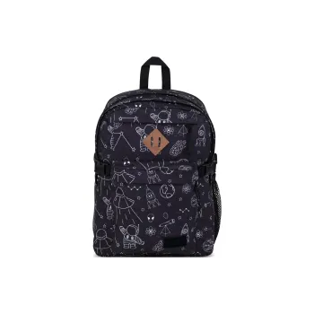 JanSport Recycled Polyester Backpack Unisex Universe Black