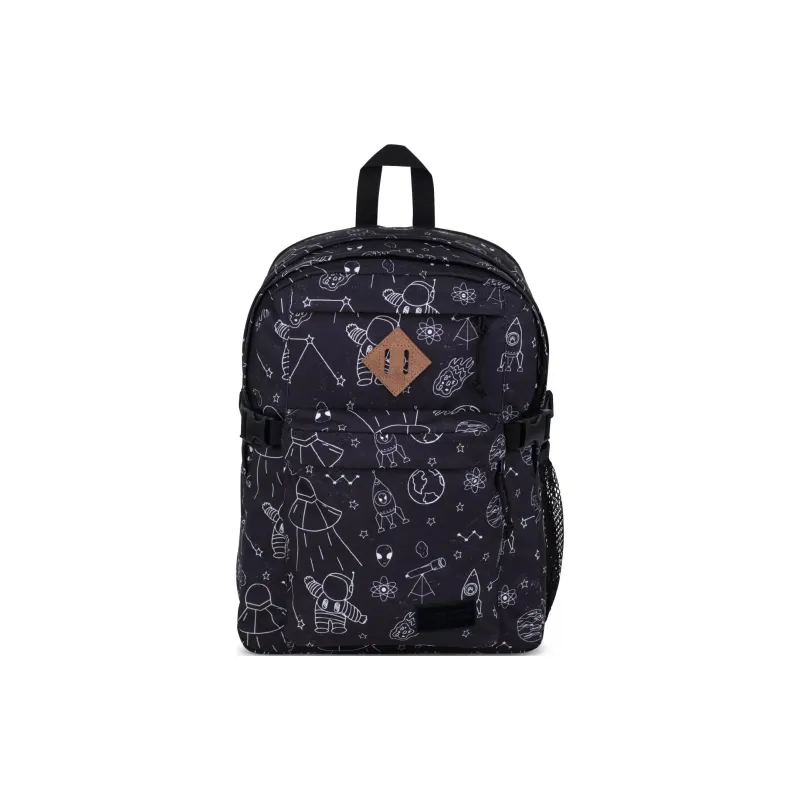 JanSport Recycled Polyester Backpack Unisex Universe Black-0