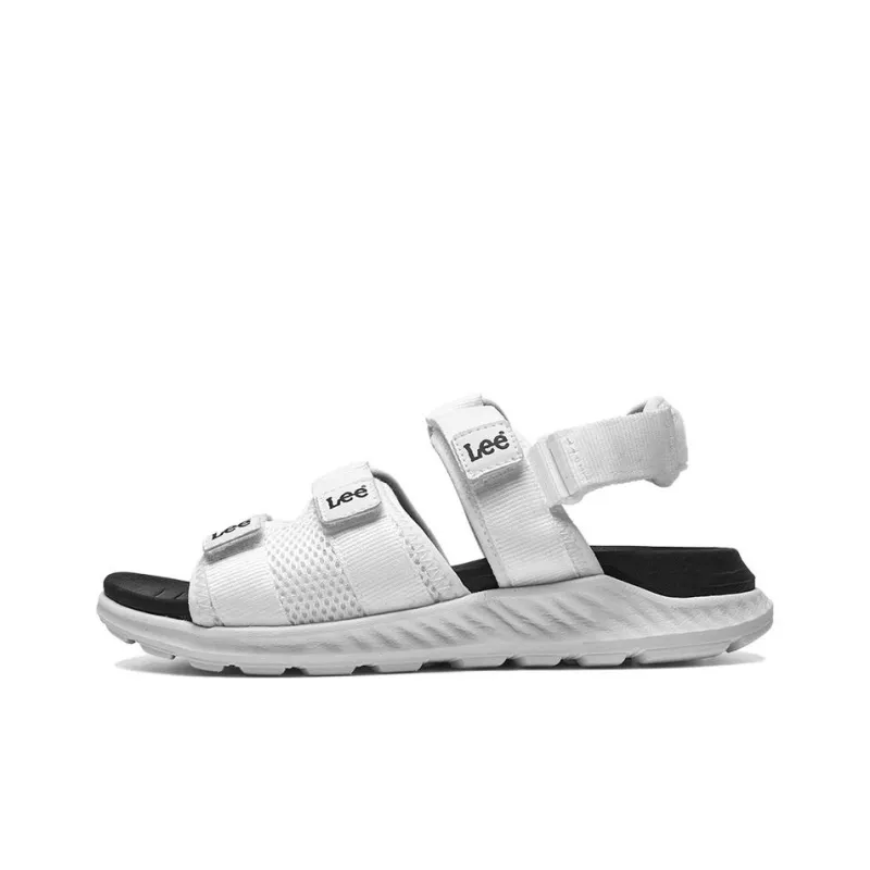 Lee Beach Sandals Men Beige, Black, White-9