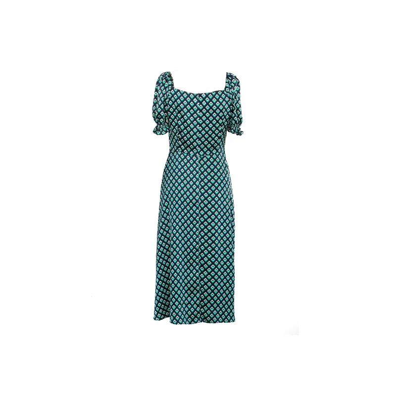 ROEYSHOUSE Short Sleeved Dresses Women's Multicolor-1