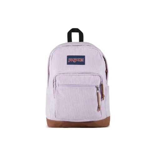 JanSport Recycled Polyester Fanny Pack Unisex Light Purple Corduroy
