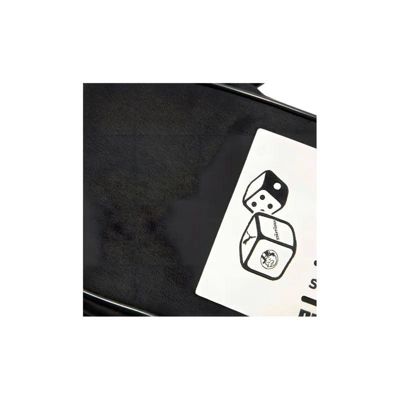 PUMA STAFFONLY X MONOPOLY Collaboration Fabric Crossbody Bag, Shoulder Bag Unisex Black-2