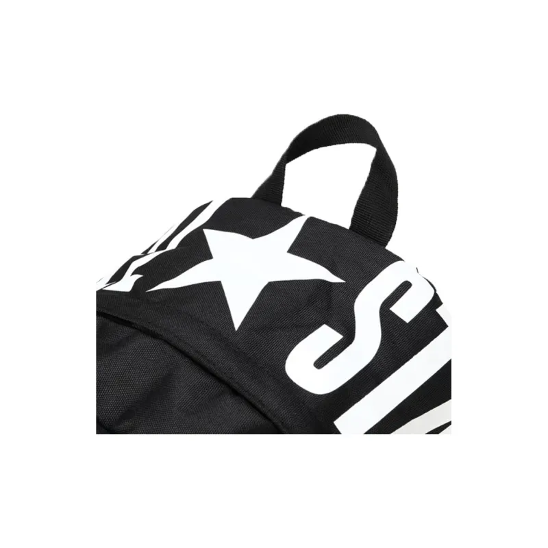 Converse Polyester Backpack Large Size Unisex Black-4