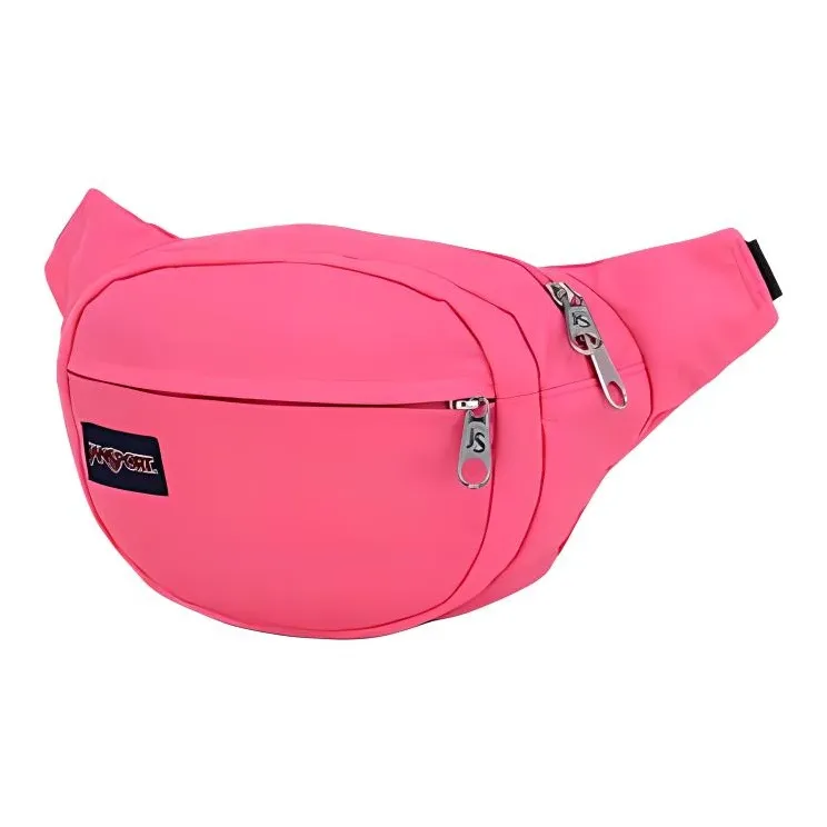 JanSport Polyester Fanny Pack Unisex Bright Pink-1