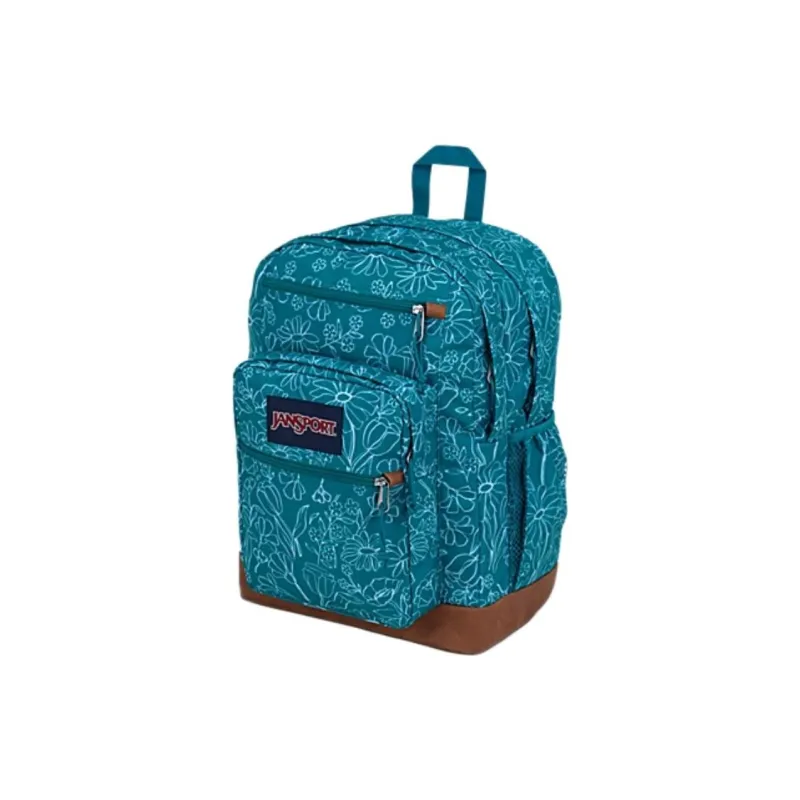 JanSport Recycled Polyester Backpack Unisex Blue Daisy-1