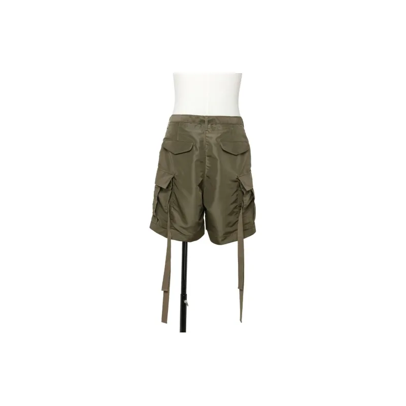 Sacai SS24 Casual Shorts Men's Olive-1