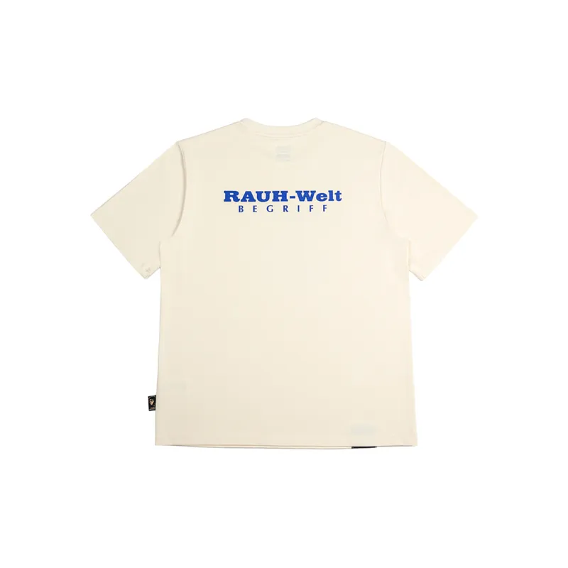 RAUH Welt BEGRIFF T Shirt Unisex Ecru-1