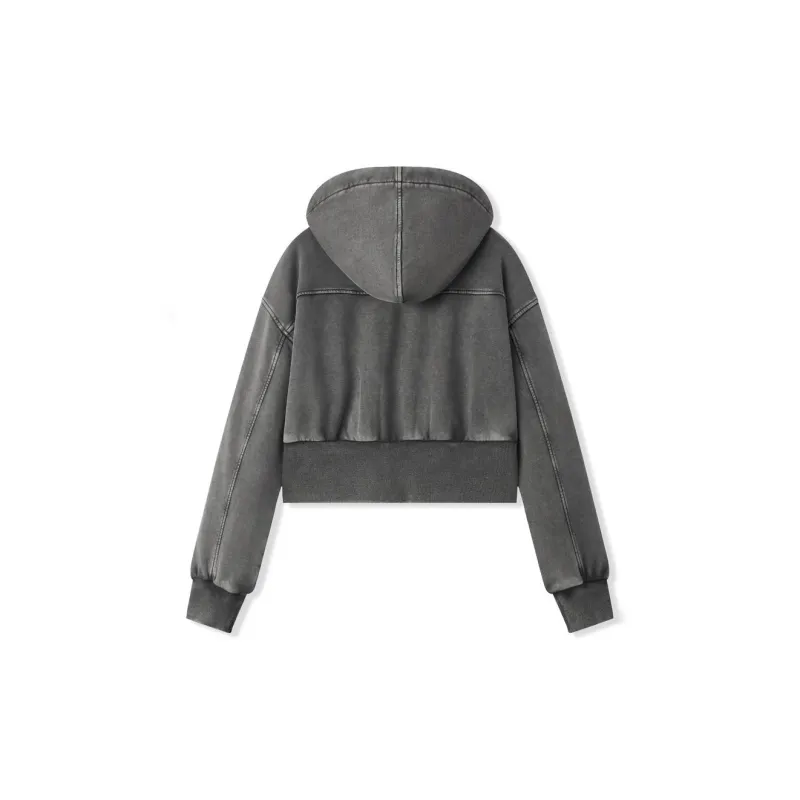 SEM/R Embroidered Fashion Jackets & Coats 2024 Fall Height Increasing Women's-1