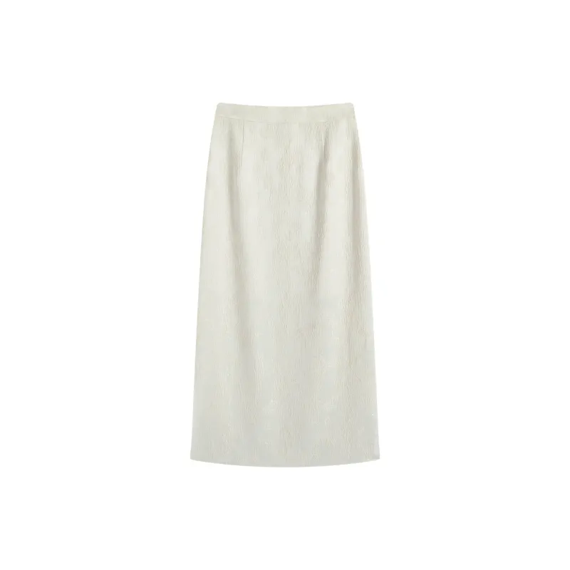 Famanxuan Casual Long Skirt Women's Tuberose Lily-1