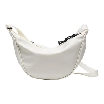 Aini Rabbit Canvas Shoulder Bag Small Size Women's Orange/White/Black