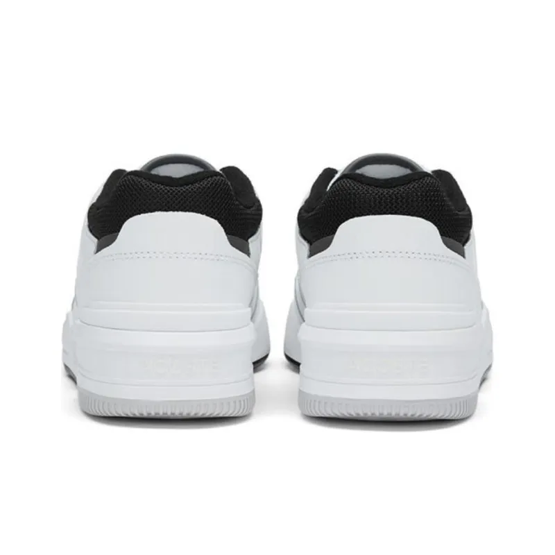 LACOSTE Low-Top Skateboard Shoes Men's White-3
