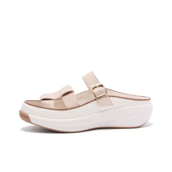Reivanti Slide Slippers Women's Beige Brown Color