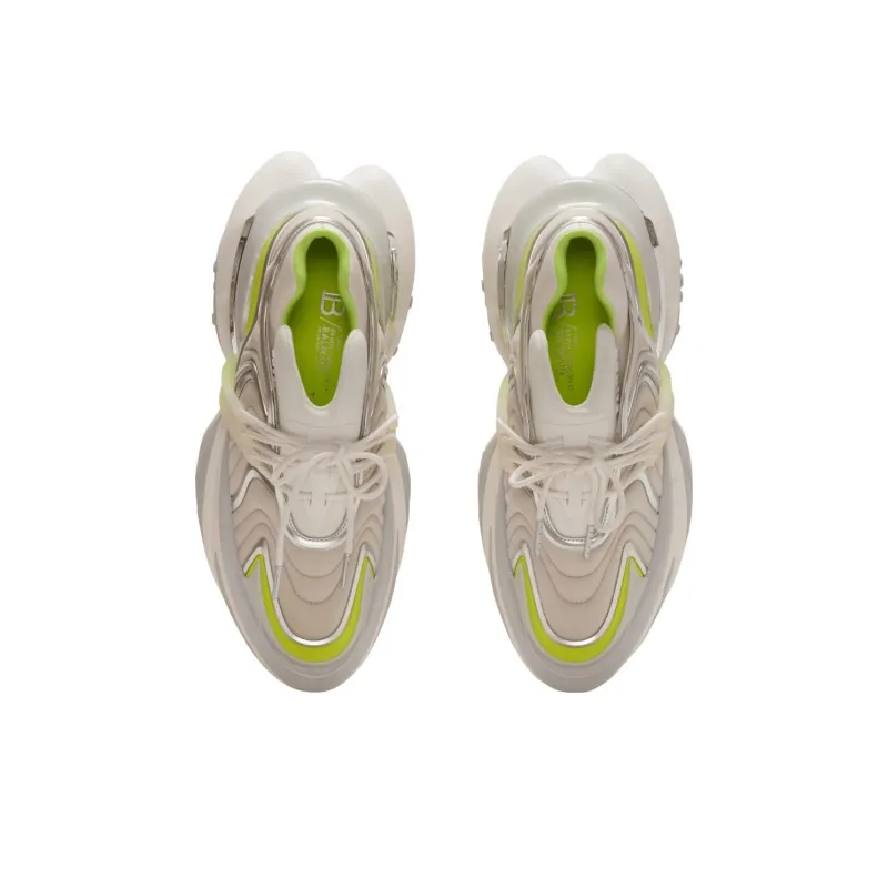 BALMAIN Unicorn Wave Lace Up Trainers-3