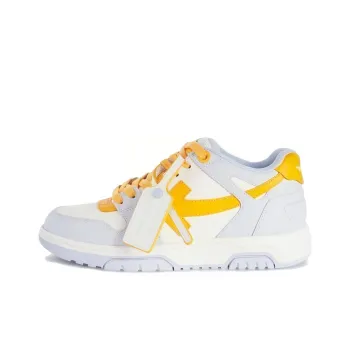 OFF WHITE Out Of Office Calf Leather 'Light Blue' Women's