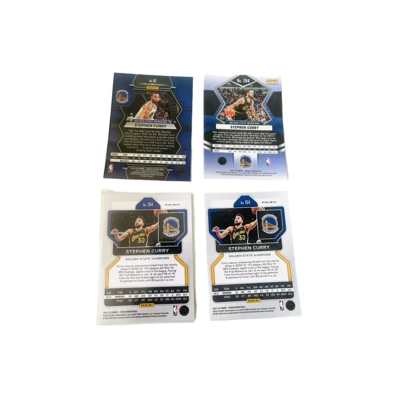 PANINI Stephen Curry Warriors Refringence 4 Piece Combination Player Card Product Access Sports Cards 4 Pcs-1