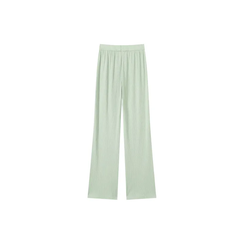 0571 Family Casual Pants Women's Green-1