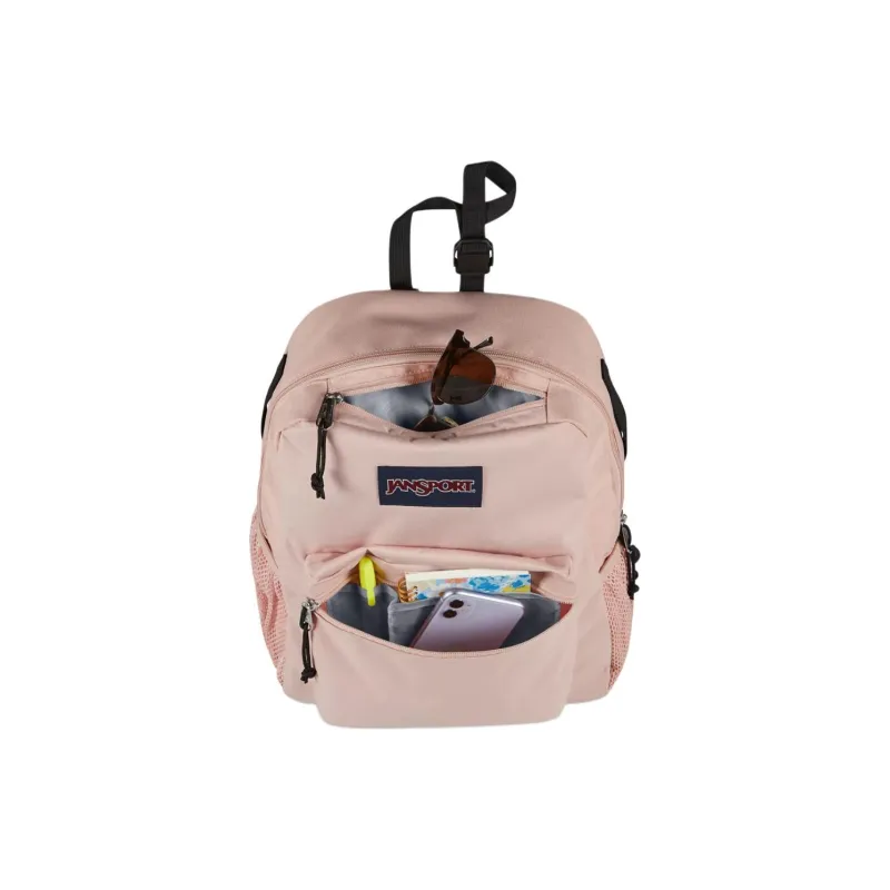 JanSport Polyester Backpack Unisex Mist Rose-2