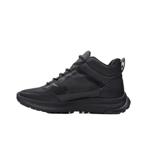 medio Slip Resistant Shock Absorbers Low Top Casual Shoes Men's Black