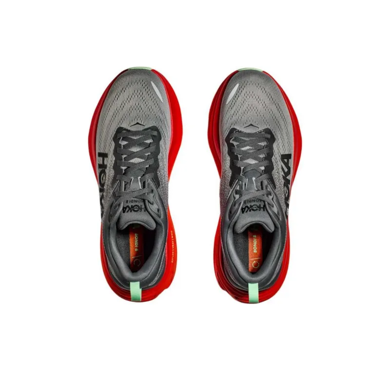 HOKA ONE ONE Bondi 8 Castlerock Flame-5