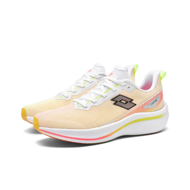 LOTTO Windchill Collection Running Shoes Men Low Top White/Orange-1