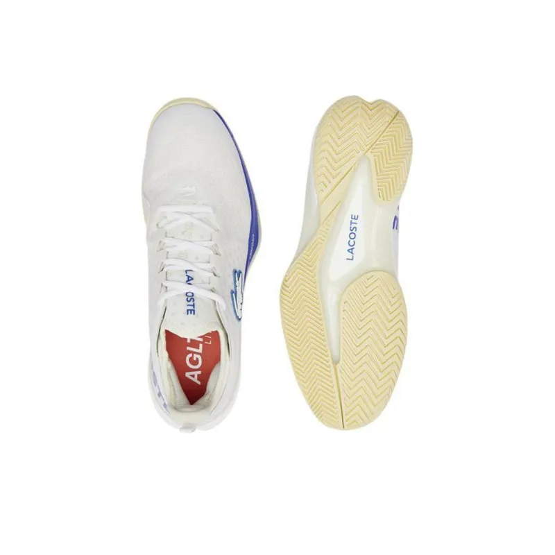 LACOSTE Low Top Casual Shoes Men's White-4