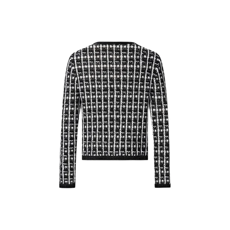 KARL LAGERFELD SS24 Knitwear Women's Black White-1