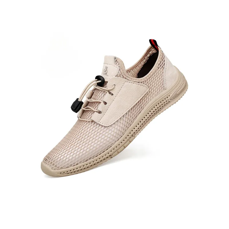 AUSFAMDS Wear-Resistant Breathable Quick Dry Low-Top Casual Shoes Men's-5