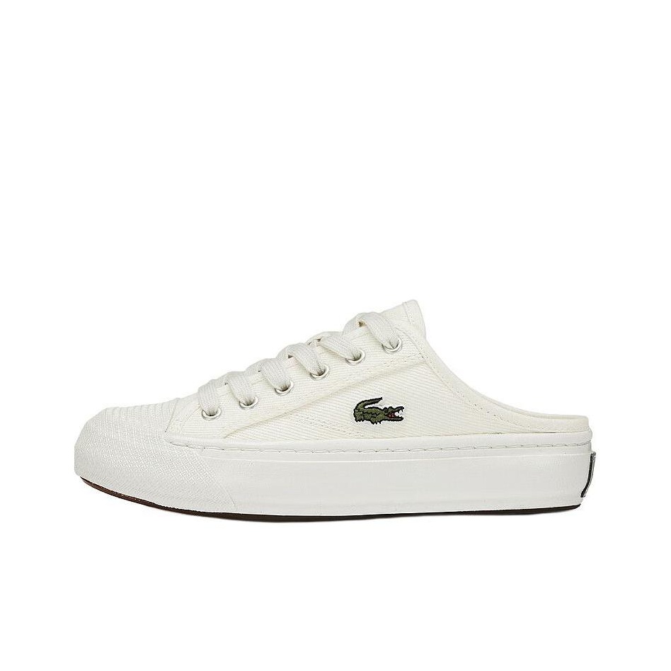 Lacoste ladies canvas shoes best sale