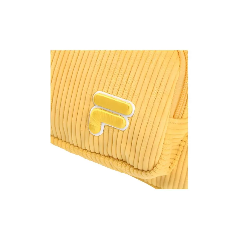 FILA FUSION Fabric Fanny Pack Regular Unisex Concubine Yellow-3