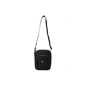 Tommy Hilfiger Artificial Leather Messenger Bag Crossbody Bags Small Size Men's Black
