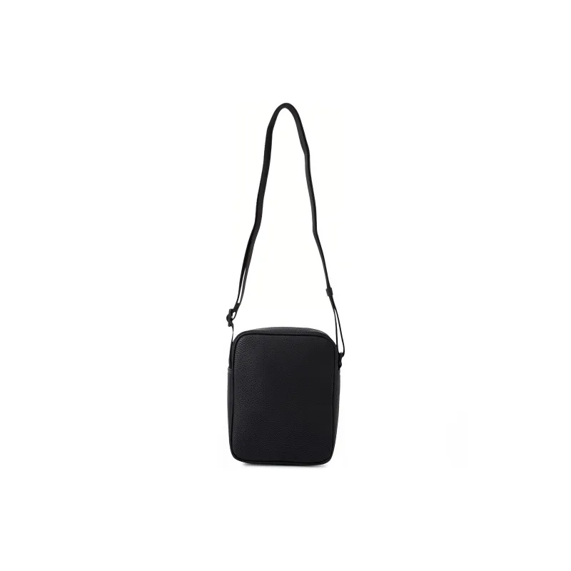 Tommy Hilfiger Artificial Leather Messenger Bag Crossbody Bags Small Size Men's Black-1