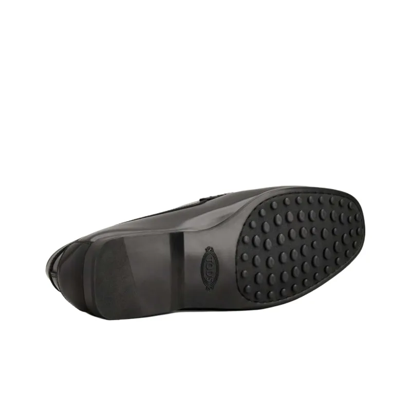 TOD'S Gommino Logo Plaque Slip On Loafers-3