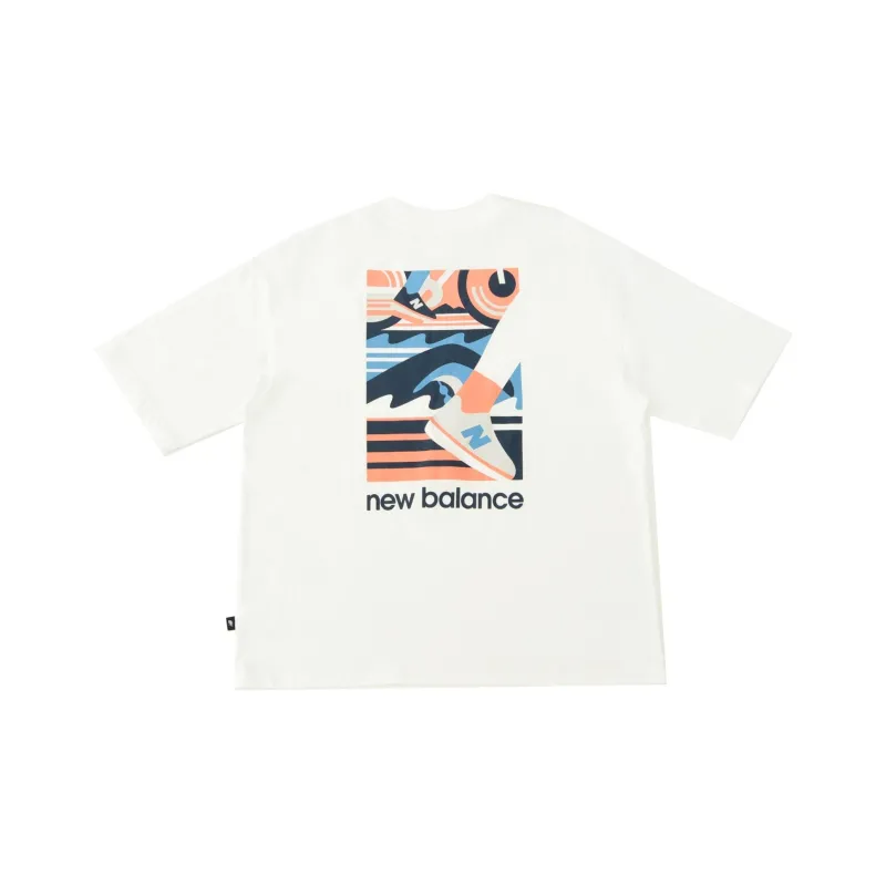 New Balance T Shirt Women's White-1