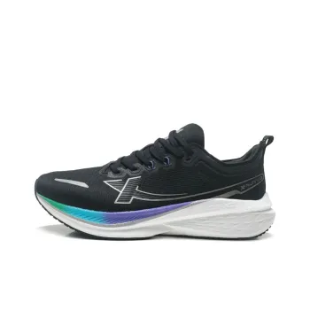 XTEP Five point Speed 2.0 Cushioning Wear Resistant Low Top Running Shoes Men's Black