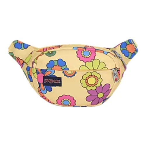 JanSport Fanny Packs Yellow Floral