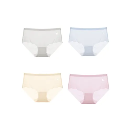 Flowers In Water Underpants Women's 4 Pack