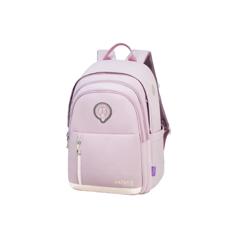 UNIVERSITY OF OXFORD Fabric Backpack Regular Unisex Khaki/Bean Green/Taro Purple-10
