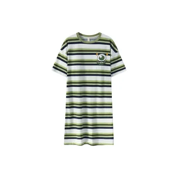 The Story Of The Flower Season Nightgown Women's Green