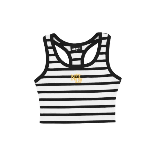 Nerdy Tank Tops Women's White