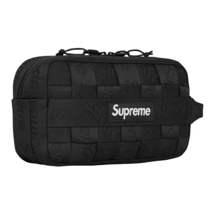 Supreme Fabric Clutch Regular Unisex Black-1