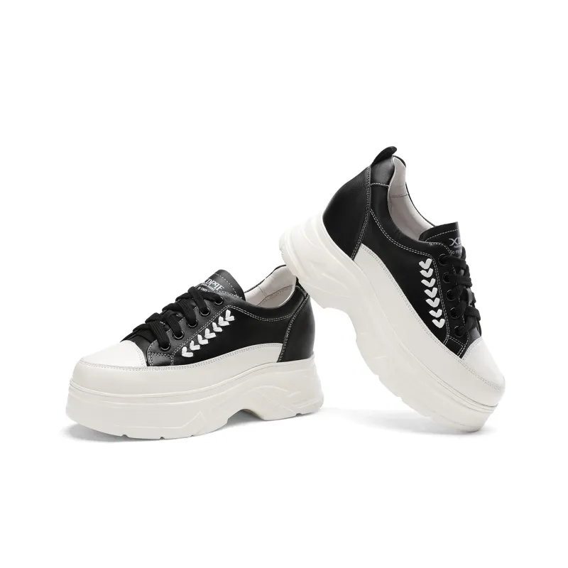 BOSSSUNWEN Cushioned Slip-Resistant Mid-Top Casual Shoes Women's-2