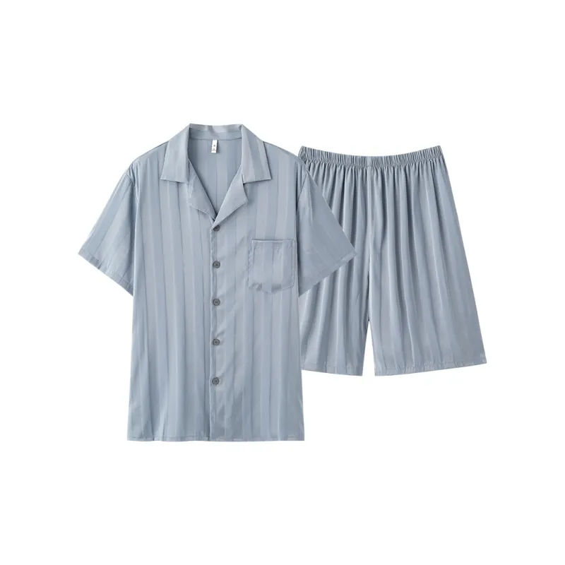MIIOW Pajama Set Unisex Lake Blue-1