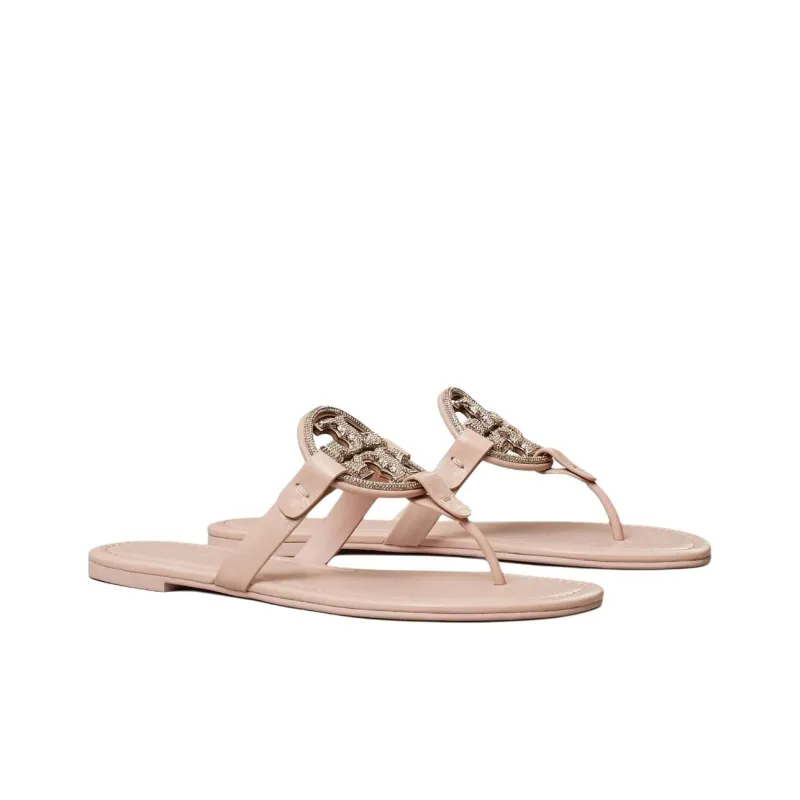 TORY BURCH Miller Flip Flops Women's Pink-2