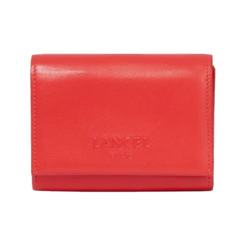 LANCEL Billie Leather Flap Wallet