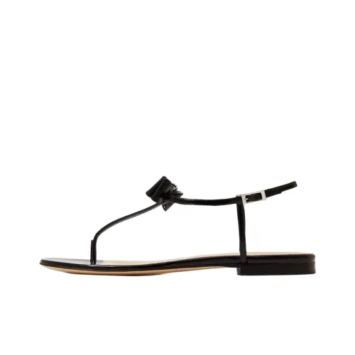 MACH & MACH Petite Cadeau Strap Sandals Women's Black