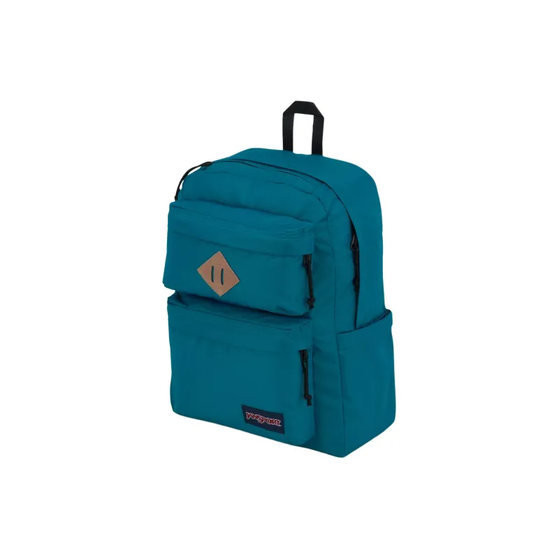 JanSport Nylon Backpack Unisex Deep Lake Blue-1