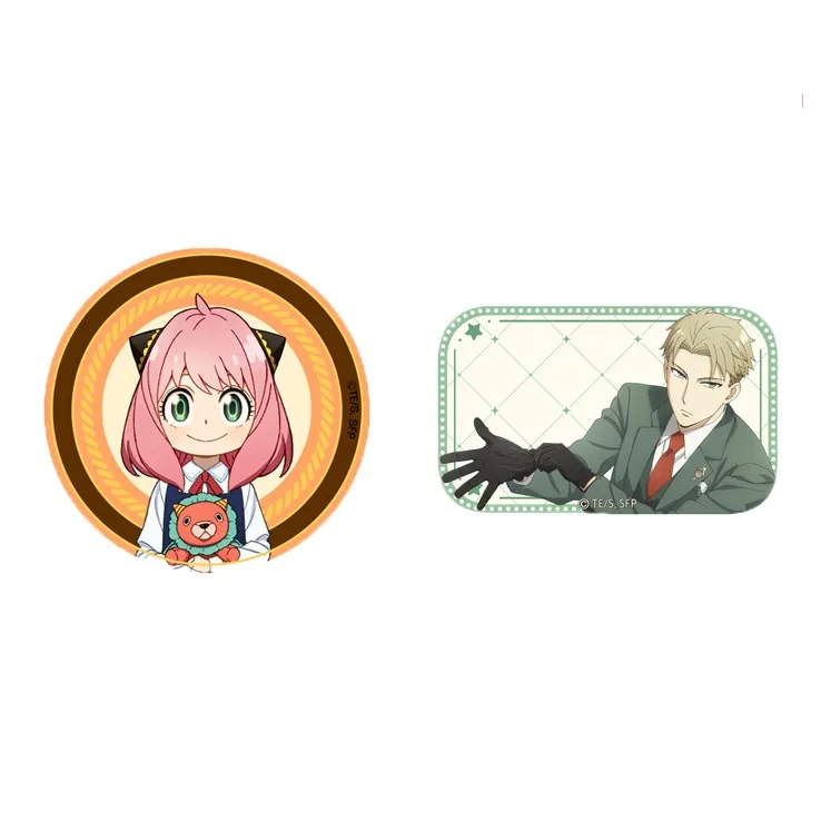 MANCOOL SPY X FAMILY Collection Damian Amaya Lloyd Fudge Family Badges-13