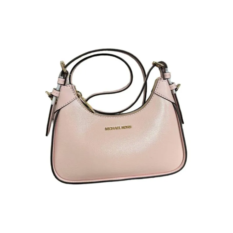 MICHAEL KORS Wilma Leather Shoulder Bag Crossbody Bag Women's Pink-2