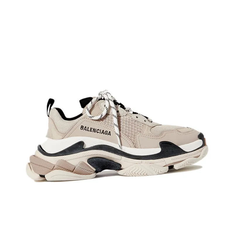 Balenciaga Triple S Clunky Shoes Brown Women's-1
