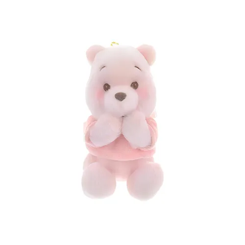 Disney 2023 Cherry Blossom Collection Winnie The Pooh Dolls Plush Pendant 12.5cm Height 7.5cm Length